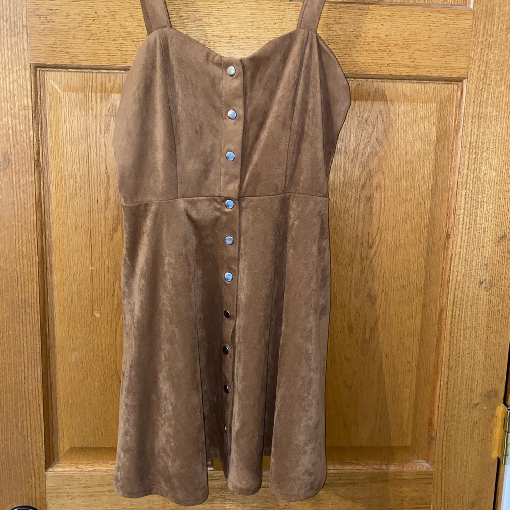 Suede Dress